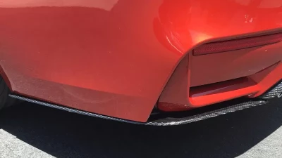 Status Gruppe 1x1 Carbon Fiber Rear Bumper Extensions BMW F82 | F83 M4 2015-2020                                     - SGTBMWF8XRBE1x1 - Image 6
