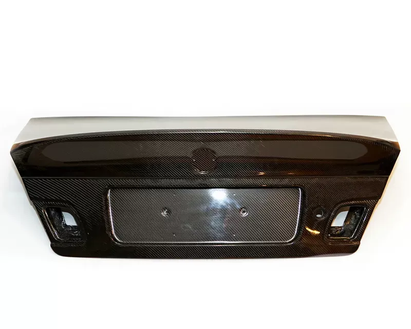 Status Gruppe SCZA CSL Style Trunk Lid Single Sided 2x2 Carbon Fiber BMW E46 M3 01-06 - SGTE46CCSLSS2x2