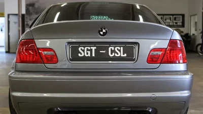 Status Gruppe SCZA CSL Style Trunk Lid FRP BMW E46 M3 2000-2006                                     - SGTE46CCSLTFRP - Image 5