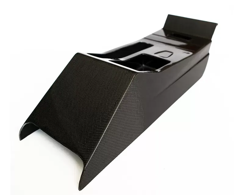 Status Gruppe SCZA CSL Carbon Fiber Center Console 1x1 with Ebrake Boot LHD Version BMW E46 M3 2000-2006 - SGTE46CSLCC1x1LEB