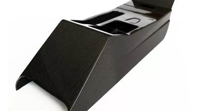 Status Gruppe SCZA CSL Carbon Fiber Center Console 1x1 RHD Version BMW E46 M3 2000-2006                                     - SGTE46CSLCC1x1R - Image 6