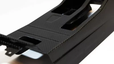 Status Gruppe SCZA CSL Carbon Fiber Center Console 2x2 with Ebrake Boot RHD Version BMW E46 M3 2000-2006                                     - SGTE46CSLCC2X2REB - Image 2