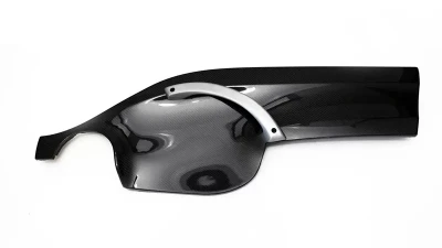 Status Gruppe 2x2 Carbon Fiber CSL Door Panel Inserts Custom Color Handles with Rear Speaker BMW 2000-2006                                     - SGTE46CSLDP2x2CCY - Image 2