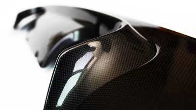 Status Gruppe CSL Style Rear Diffuser 1x1 Carbon Fiber BMW E46 M3 2001-2006                                     - SGTE46M3CSLD1x1 - Image 2