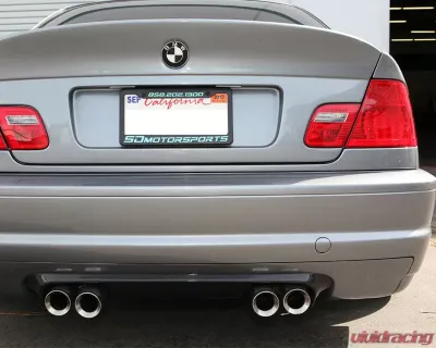 Status Gruppe CSL Style Rear Diffuser 1x1 Carbon Fiber BMW E46 M3 2001-2006 - SGTE46M3CSLD1x1
