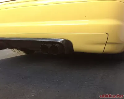 Status Gruppe CSL Style Rear Diffuser 1x1 Carbon Fiber BMW E46 M3 2001-2006 - SGTE46M3CSLD1x1