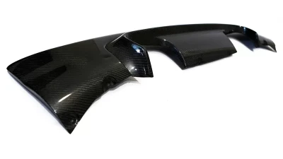 Status Gruppe CSL Style Rear Diffuser 2x2 Carbon Fiber BMW E46 M3 2001-2006                                     - SGTE46M3CSLD2x2 - Image 7