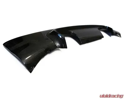 Status Gruppe CSL Style Rear Diffuser 2x2 Carbon Fiber BMW E46 M3 2001-2006 - SGTE46M3CSLD2x2