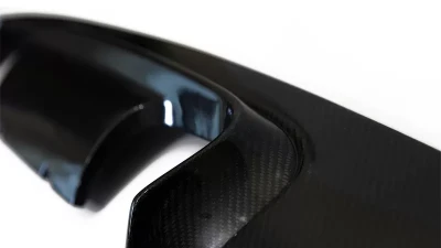 Status Gruppe CSL Style Rear Diffuser 2x2 Carbon Fiber BMW E46 M3 2001-2006                                     - SGTE46M3CSLD2x2 - Image 3