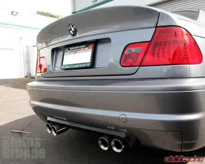 Status Gruppe CSL Style Rear Diffuser 1x1 Pre-Preg Carbon Fiber BMW E46 M3 2001-2006 - SGTE46M3CSLDPP1x1