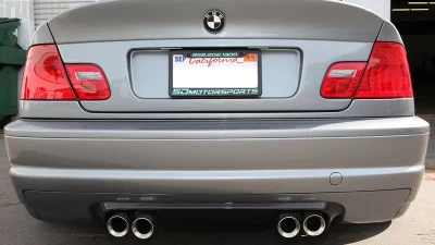 Status Gruppe CSL Style Rear Diffuser 1x1 Pre-Preg Carbon Fiber BMW E46 M3 2001-2006                                     - SGTE46M3CSLDPP1x1 - Image 7