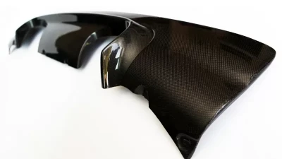 Status Gruppe CSL Style Rear Diffuser 2x2 Pre-Preg Carbon Fiber BMW E46 M3 2001-2006                                     - SGTE46M3CSLDPP2x2 - Image 4