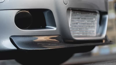 Status Gruppe CSL Style 2x2 Carbon Fiber Front Lip Spoiler BMW E46 M3 2001-2006                                     - SGTE46M3CSLFL2x2 - Image 6