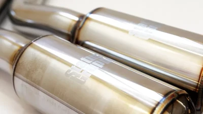 Status Gruppe Exhaust Section 1 Resonated Version BMW E46 M3 2001-2006                                     - SGTE46M3S1R - Image 2