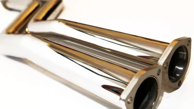 Status Gruppe Exhaust Section 1 Un-Resonated Version BMW E46 M3 2001-2006                                     - SGTE46M3S1UR - Image 4