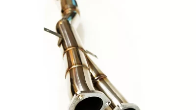 Status Gruppe Exhaust Section 2 X-Pipe Resonated BMW E46 M3 2001-2006                                     - SGTE46M3XPR - Image 3