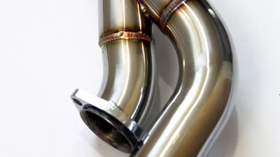 Status Gruppe Exhaust Section 2 X-Pipe Un-Resonated BMW E46 M3 2001-2006                                     - SGTE46M3XPU - Image 2