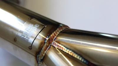 Status Gruppe Exhaust Section 2 X-Pipe Un-Resonated BMW E46 M3 2001-2006                                     - SGTE46M3XPU - Image 3