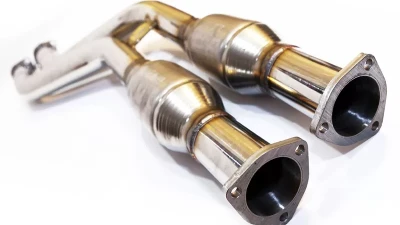 Status Gruppe Exhaust Section 1 With High Flow Catalytic Converters 200 Cell BMW Z4M 2006-2008                                     - SGTE85/6Z4MS12 - Image 6