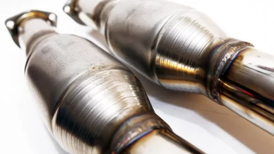 Status Gruppe Exhaust Section 1 With High Flow Catalytic Converters 200 Cell BMW Z4M 2006-2008                                     - SGTE85/6Z4MS12 - Image 2