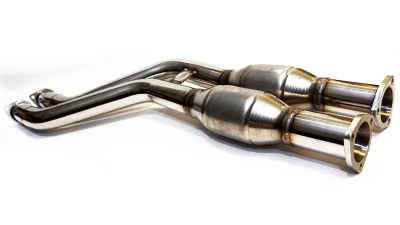 Status Gruppe Exhaust Section 1 With High Flow Catalytic Converters 200 Cell BMW Z4M 2006-2008                                     - SGTE85/6Z4MS12 - Image 4