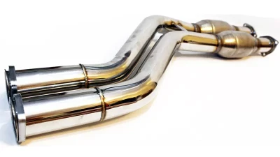 Status Gruppe Exhaust Section 1 With High Flow Catalytic Converters 200 Cell BMW Z4M 2006-2008                                     - SGTE85/6Z4MS12 - Image 5