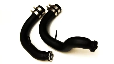 Status Gruppe Intake Charge Pipe - Satin Black Finish BMW F8X M3|M4 S55 2015-2019                                     - SGBWMF8XICPSB - Image 3