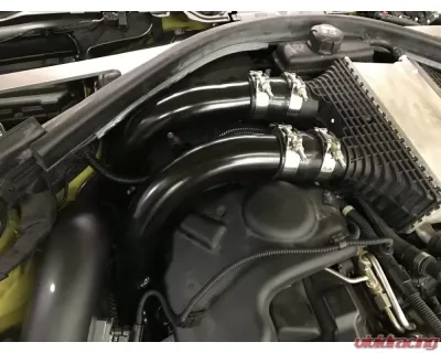 Status Gruppe Intake Charge Pipe - Satin Black Finish BMW F8X M3|M4 S55 2015-2019 - SGBWMF8XICPSB