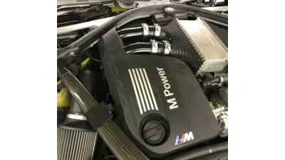 Status Gruppe Intake Charge Pipe - Satin Black Finish BMW F8X M3|M4 S55 2015-2019                                     - SGBWMF8XICPSB - Image 9