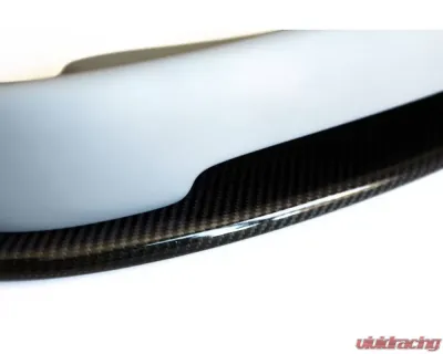 Status Gruppe "HRTG" Front Lip Spoiler - Un-Cut Version w/  Splitter 2x2 CF BMW E46 M3 2001-2006 - SGE46M3HRTGFLFRP2x2U