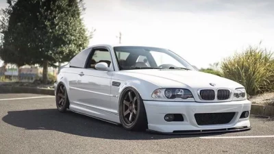 Status Gruppe "HRTG" Front Lip Spoiler - Un-Cut Version w/  Splitter 2x2 CF BMW E46 M3 2001-2006                                     - SGE46M3HRTGFLFRP2x2U - Image 10