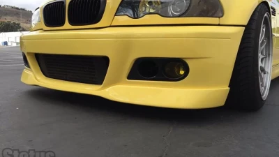 Status Gruppe "HRTG" Front Lip Spoiler - Un-Cut Version w/o Splitter BMW E46 M3 2001-2006                                     - SGE46M3HRTGFLFRPU - Image 7