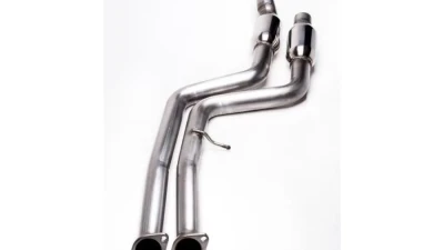 Status Gruppe Exhaust System Mid|Rear Section w/ Valves CF Tips (90mm) BMW F8X M3|M4 2015-2018                                     - SGF8XESMRWCF - Image 2