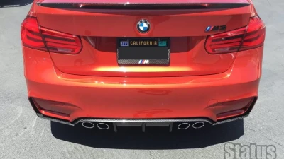 Status Gruppe 1x1 Carbon Fiber Rear Diffuser Finned Style BMW M3 F80 15-19                                     - SGTBMWF80/82/83DF1x1 - Image 11