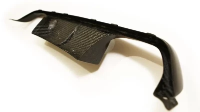 Status Gruppe 1x1 Carbon Fiber Rear Diffuser Finned Style BMW M3 F80 15-19                                     - SGTBMWF80/82/83DF1x1 - Image 4