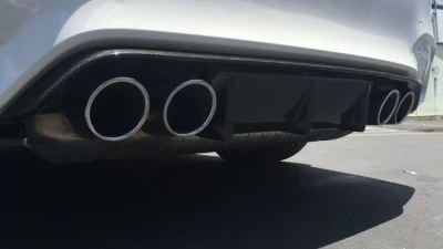 Status Gruppe 1x1 Carbon Fiber Rear Diffuser Finned Style BMW M3 F80 15-19                                     - SGTBMWF80/82/83DF1x1 - Image 8