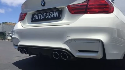 Status Gruppe 1x1 Carbon Fiber Rear Diffuser Finned Style BMW M3 F80 15-19                                     - SGTBMWF80/82/83DF1x1 - Image 9