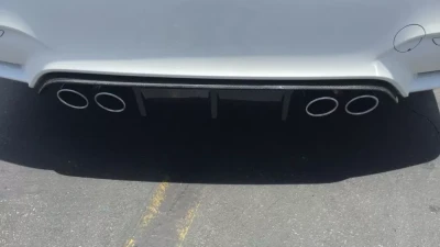 Status Gruppe 1x1 Carbon Fiber Rear Diffuser Finned Style BMW M3 F80 15-19                                     - SGTBMWF80/82/83DF1x1 - Image 10
