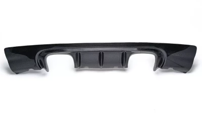 Status Gruppe CSL Style Finned Rear Diffuser 2x2 CF BMW E46 M3 2001-2006                                     - SGTE46M3CSLFD2x2 - Image 5