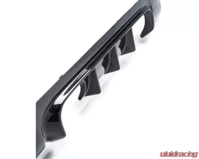 Status Gruppe CSL Style Finned Rear Diffuser 2x2 CF BMW E46 M3 2001-2006 - SGTE46M3CSLFD2x2