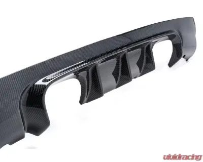 Status Gruppe CSL Style Finned Rear Diffuser 2x2 CF BMW E46 M3 2001-2006 - SGTE46M3CSLFD2x2