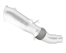 Evolution Racewerks Sports Series 4-Inch 200 Cell High Flow Catted Downpipe Polished Finish BMW 428i N20 14-16