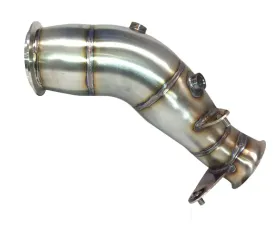 Evolution Racewerks Sports Series 4-Inch 200 Cell High Flow Catted Downpipe Polished Finish BMW 335i N55 12-13