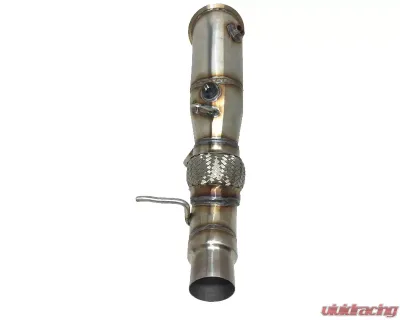 Evolution Racewerks Sports Series 4-Inch 200 Cell High Flow Catted Downpipe Brushed Finish BMW Z4 28i N20 11-16 - BM-EXH008SCAT