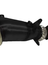 Evolution Racewerks Sports Series 4-Inch 200 Cell High Flow Catted Downpipe Thermal Coated Black Finish BMW X3 28i N20 11-16                                     - BM-EXH008TBCAT - Image 2