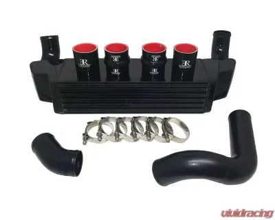 Evolution Racewerks Sports Type III Hard Black Anodized Basic Front Mount Intercooler Kit BMW 535i E60 N54 08-10 - BM-FMIC004B1