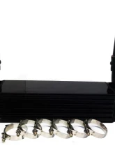 Evolution Racewerks Sports Type III Hard Black Anodized Basic Front Mount Intercooler Kit BMW 535i E60 N54 08-10                                     - BM-FMIC004B1 - Image 2