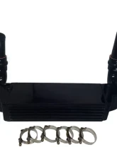 Evolution Racewerks Sports Type III Hard Black Anodized Basic Front Mount Intercooler Kit BMW 535i E60 N54 08-10                                     - BM-FMIC004B1 - Image 3