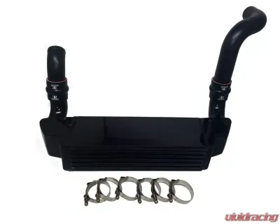 Evolution Racewerks Sports Type III Hard Black Anodized Basic Front Mount Intercooler Kit BMW 535i E60 N54 08-10 - BM-FMIC004B1