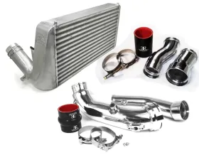 Evolution Racewerks Competition Brushed Finish Full Front Mount Intercooler Kit BMW 335i N55 12-16